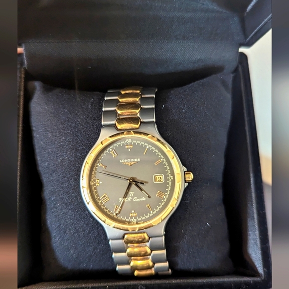 Longines Ti Conquest Titanium 18k Gold Plated Quartz Unisex watch - Picture 5 of 13